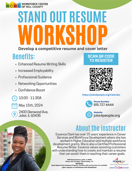 Stand Out Resume Workshop