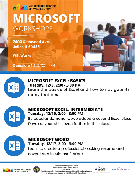 Microsoft Excel: Basics Workshop