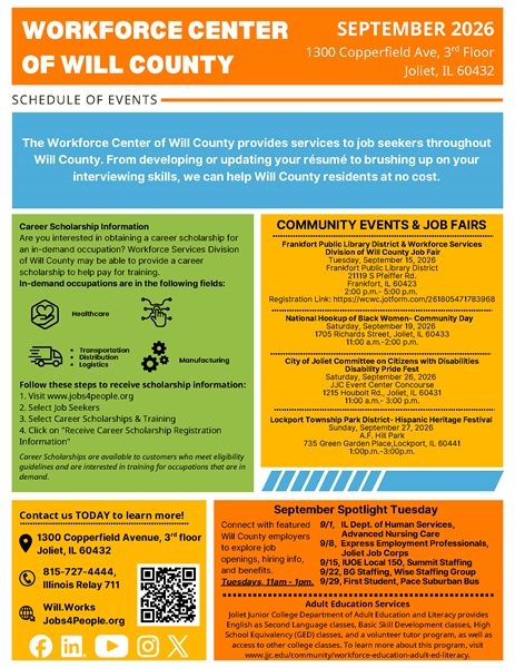 🤝 September Spotlight Tuesday — Express Employment Professionals & Joliet Job Corps